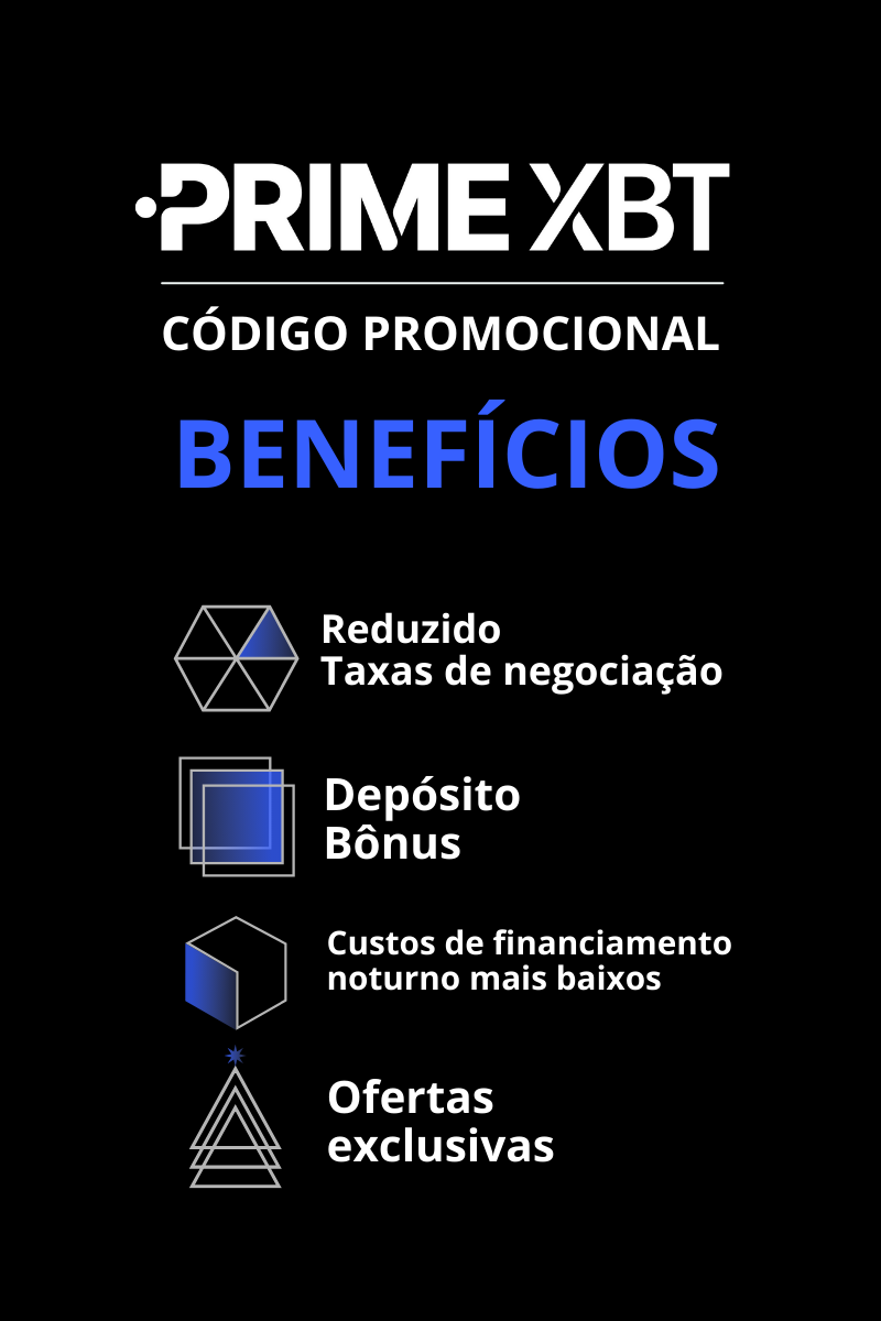 Principais benefícios dos códigos promocionais PrimeXBT.