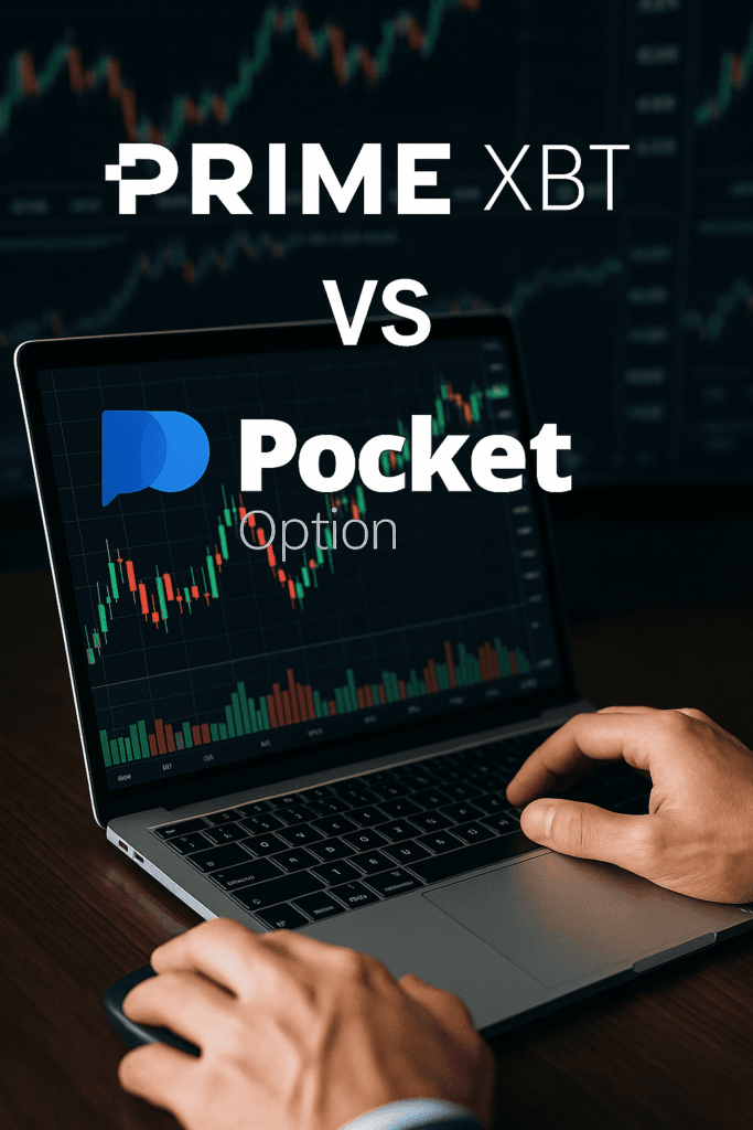 Aplicativo móvel e acessibilidade PrimeXBT vs Pocket Option.